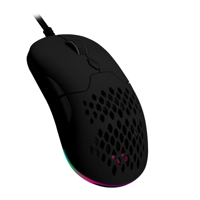 Mouse Gamer Inalámbrico Balam Rush Speeder Perform MG979 | Hasta 40 Horas de Batería | 800 a 5000 DPI | Sensor Óptico PixArt 3325 | 7 Botones | Conexión 2.4GHz / Bluetooth / USB-A | Carcasas Intercambiables | RGB | Negro | BR-936842