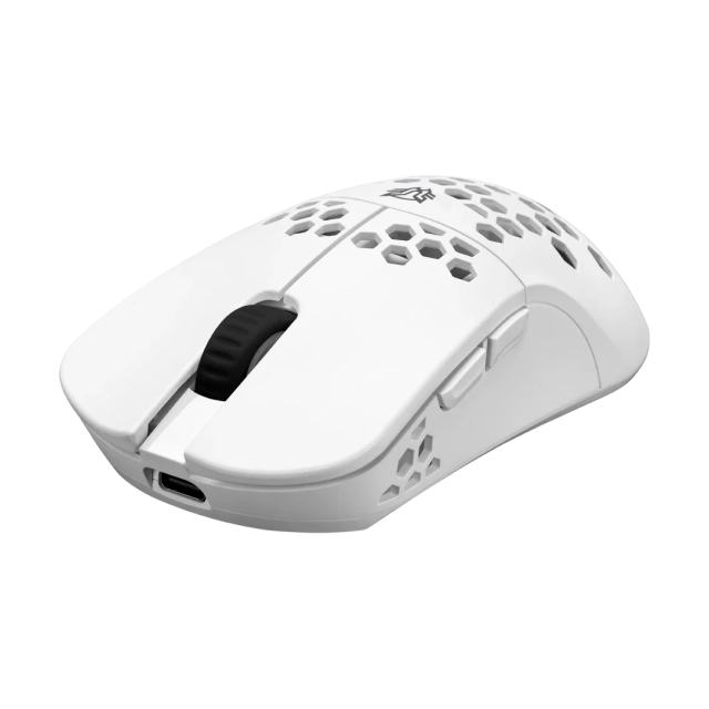 Mouse Gamer Inalámbrico Balam Rush Speeder Light MG969 | Hasta 40 Horas de Batería | 800 a 5000 DPI | Sensor Óptico PixArt 3325 | 7 Botones | Conexión 2.4GHz / Bluetooth / USB-A | RGB | Blanco | BR-936873