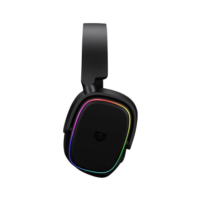 Diadema Gamer Inalámbrica Balam Rush Aeon HS999 | Micrófono Desmontable | Hasta 26 Horas de Batería | 2.4 GHz / Bluetooth / 3.5 mm | PC / Mac / Xbox / PS4 / PS5 / Nintendo Switch / Android | RGB | Negro | BR-936934