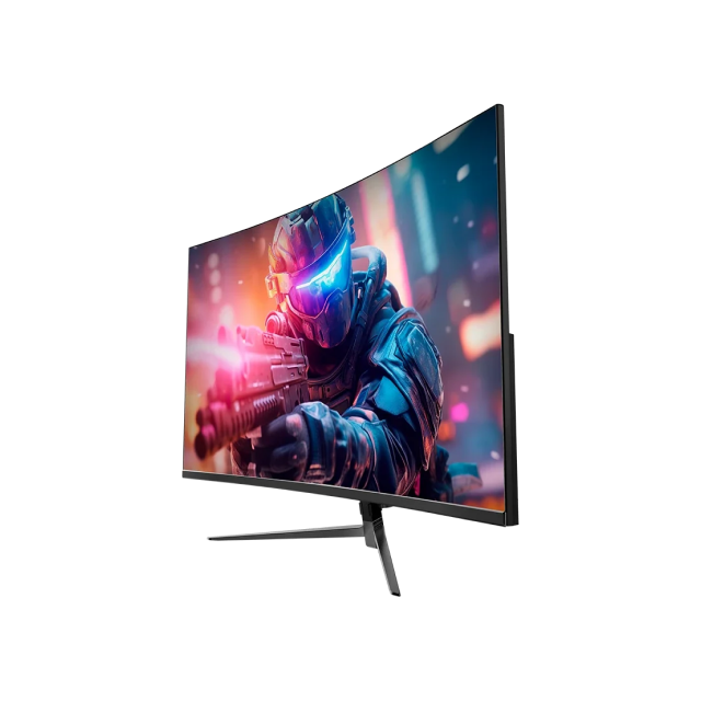 Monitor Gamer Curvo Balam Rush Ultra Earth II MGX27C | 27" | 1920 x 1080 (FHD) | VA | 180 Hz | 1 ms | 1800R | FreeSync / G-Sync | HDMI 1.4 / DisplayPort 1.2 / USB-C / Jack 3.5mm | Negro | BR-938273
