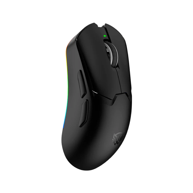 Mouse Gamer Inalámbrico Balam Rush Drift Pro MG7 | Hasta 50 Horas de Batería | Hasta 26,000 DPI | Sensor Óptico PAW3395 | 70 g | 5 Botones | 2.4GHz / Bluetooth 5.3 / USB-C | RGB | Negro | BR-938525