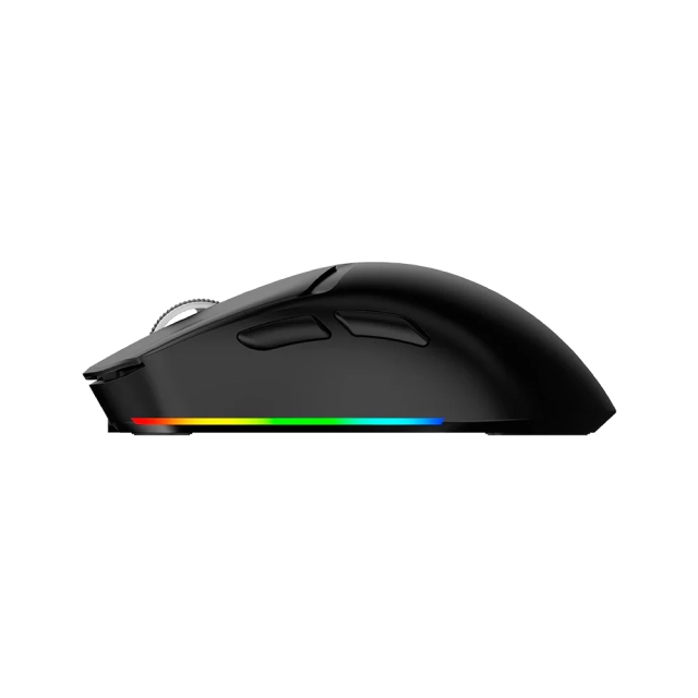 Mouse Gamer Inalámbrico Balam Rush Drift Pro MG7 | Hasta 50 Horas de Batería | Hasta 26,000 DPI | Sensor Óptico PAW3395 | 70 g | 5 Botones | 2.4GHz / Bluetooth 5.3 / USB-C | RGB | Negro | BR-938525
