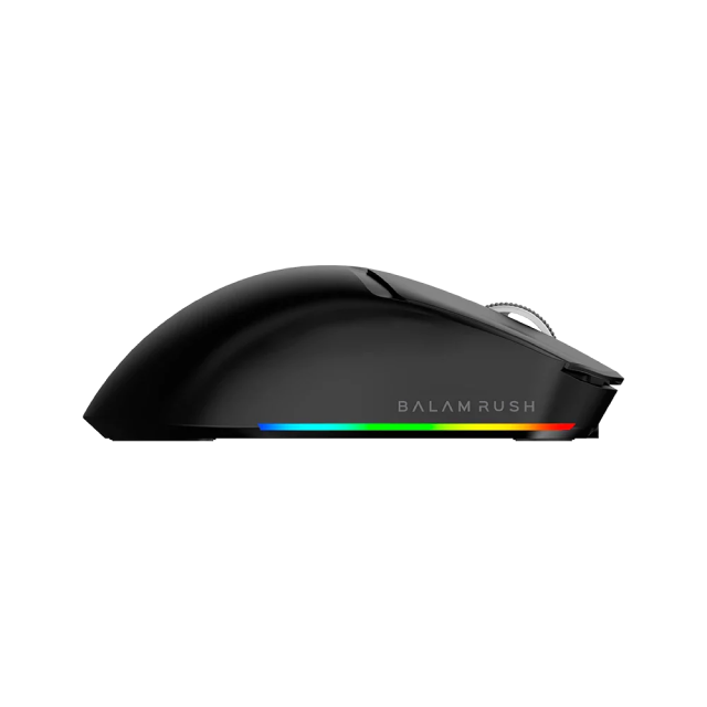 Mouse Gamer Inalámbrico Balam Rush Drift Pro MG7 | Hasta 50 Horas de Batería | Hasta 26,000 DPI | Sensor Óptico PAW3395 | 70 g | 5 Botones | 2.4GHz / Bluetooth 5.3 / USB-C | RGB | Negro | BR-938525