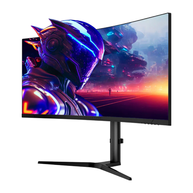 Monitor Curvo Balam Rush Extreme Earth MGX34C | 34" | 3440 x 1440 (WQHD) | VA | 144 Hz | 1 ms | 1500R | FreeSync | HDMI 2.1 / DisplayPort 1.4 / Jack 3.5 mm | RGB | Negro | BR-938655