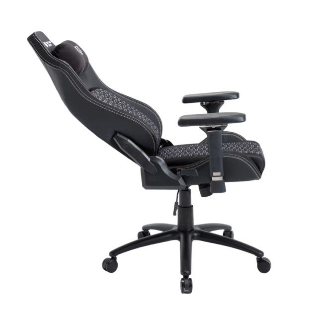 Silla Gamer Balam Rush Ultimate Max U3 | Hasta 150 kg | Poliuretano / Tela / Espuma de Alta Densidad | Reposabrazos 4D / Reposacabezas | Negro | BR-940511