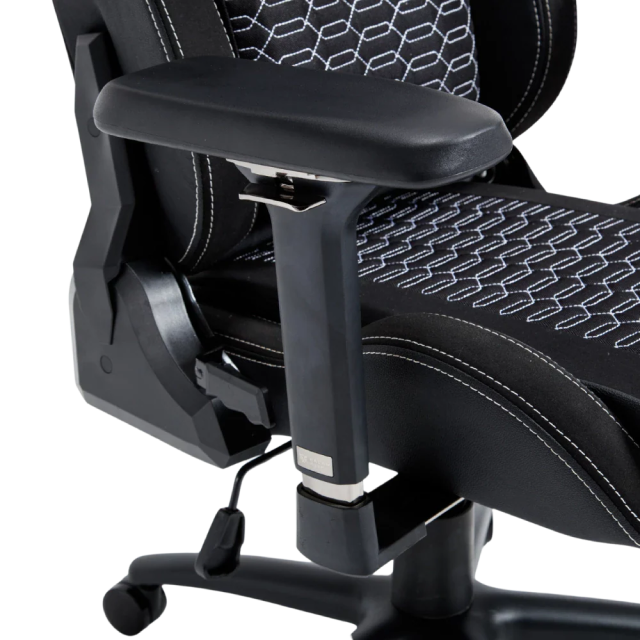 Silla Gamer Balam Rush Ultimate Max U3 | Hasta 150 kg | Poliuretano / Tela / Espuma de Alta Densidad | Reposabrazos 4D / Reposacabezas | Negro | BR-940511