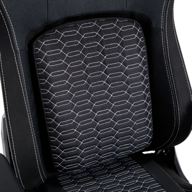 Silla Gamer Balam Rush Ultimate Max U3 | Hasta 150 kg | Poliuretano / Tela / Espuma de Alta Densidad | Reposabrazos 4D / Reposacabezas | Negro | BR-940511