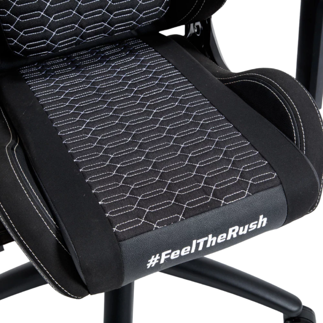Silla Gamer Balam Rush Ultimate Max U3 | Hasta 150 kg | Poliuretano / Tela / Espuma de Alta Densidad | Reposabrazos 4D / Reposacabezas | Negro | BR-940511