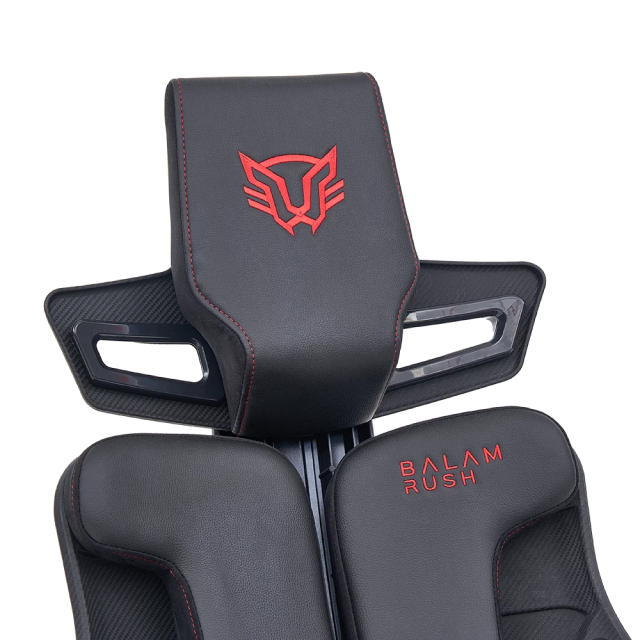 Silla Gamer Balam Rush Bolt Rush PA | Hasta 150 kg | Plástico de Alta Densidad / Espuma Moldeada / Nylon | Reposabrazos 3D | Negro | BR-940528
