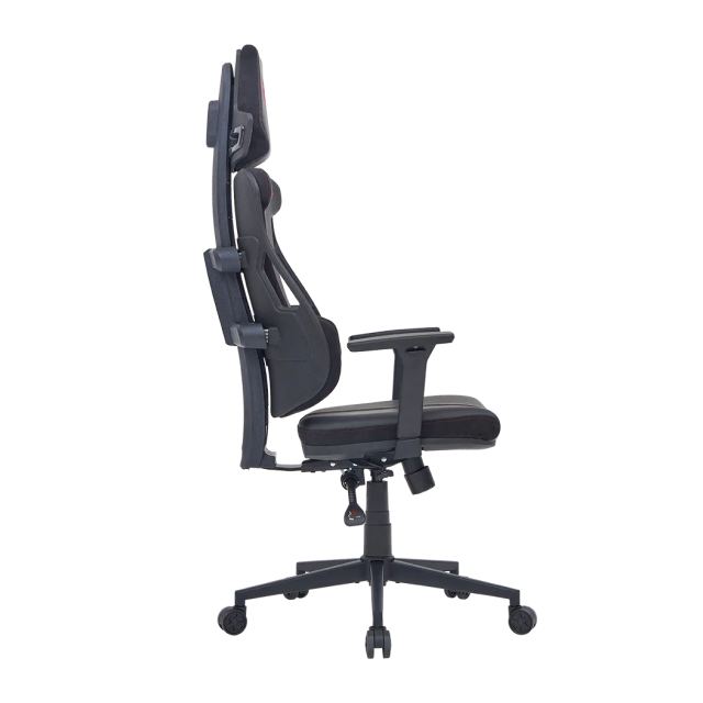Silla Gamer Balam Rush Bolt Rush PA | Hasta 150 kg | Plástico de Alta Densidad / Espuma Moldeada / Nylon | Reposabrazos 3D | Negro | BR-940528