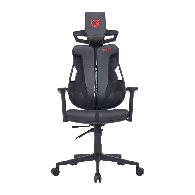 Silla Gamer Balam Rush Bolt Rush PA | Hasta 150 kg | Plástico de Alta Densidad / Espuma Moldeada / Nylon | Reposabrazos 3D | Negro | BR-940528