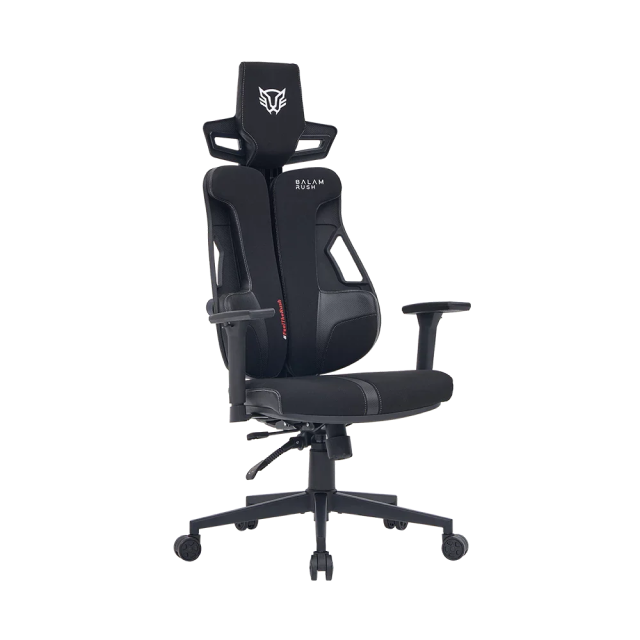 Silla Gamer Balamrush Bolt Rush PT | Hasta 150 kg | Inclinación 120 ° | Reposabrazos 3D | BR-940535