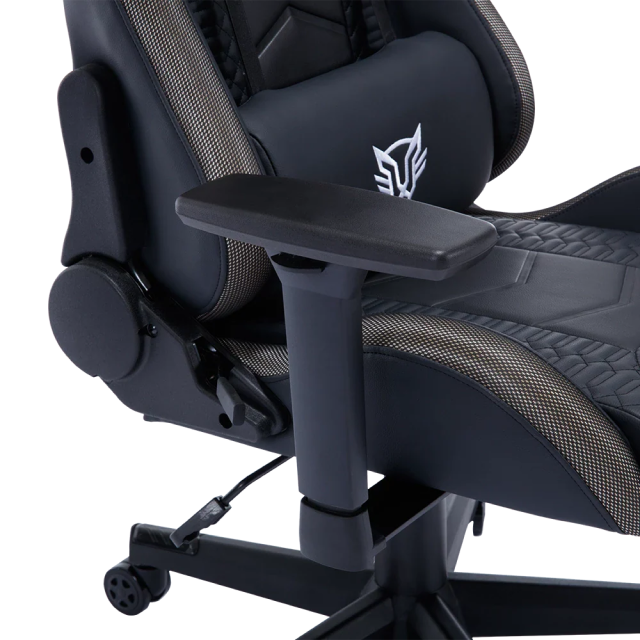 Silla Gamer Balam Rush Lightning Rush V2 | Hasta 150 kg | Vinil / Espuma de Alta Densidad | Reposabrazos 4D / Reposacabezas / Cojín Lumbar | RGB | Negro | BR-940566