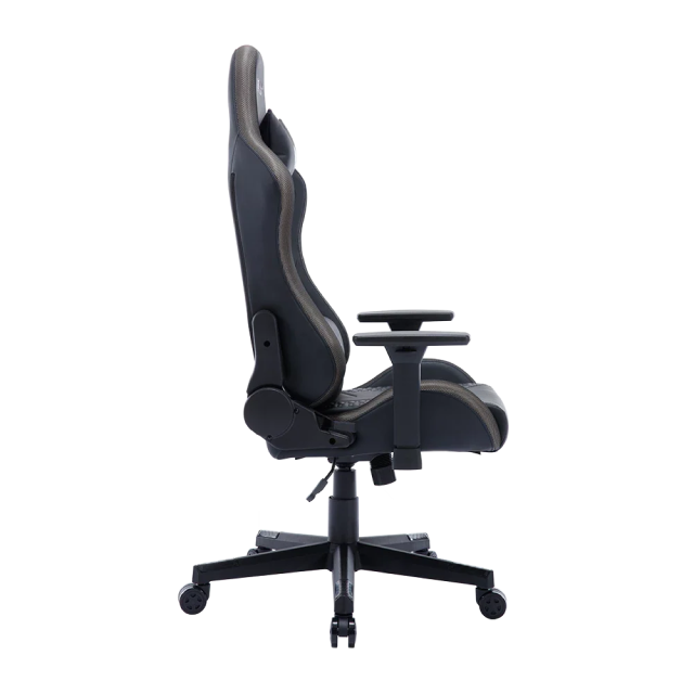 Silla Gamer Balam Rush Lightning Rush V2 | Hasta 150 kg | Vinil / Espuma de Alta Densidad | Reposabrazos 4D / Reposacabezas / Cojín Lumbar | RGB | Negro | BR-940566