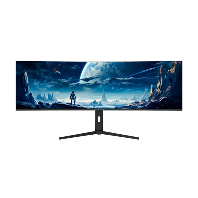Monitor Gamer Curvo Balamrush Exorvit Earth MZX49C | 49" | DQHD (5120 x 1440) | IPS | 144 Hz | 1 ms | BR-940665