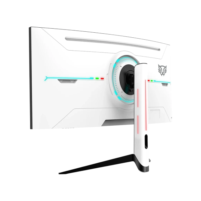 Monitor Gamer Curvo Balam Rush Extreme Earth Pro MGP34C | 34" | 3440 x 1440 (UWQHD) | VA | 165 Hz | 1 ms | 1500R | FreeSync / G-Sync | HDMI / DisplayPort / Jack 3.5 mm | Blanco | BR-940696
