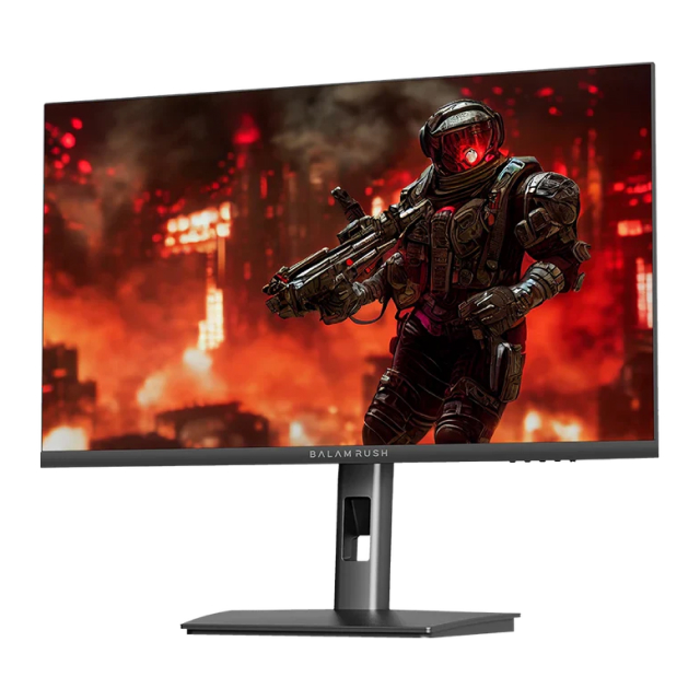 Monitor Acteck Balam Rush Ultra Explorer MXT27P | 27" | IPS | 2560 x 1440 (QHD) | DP 165 Hz / HDMI 144 Hz | 1 ms | FreeSync / HDR | Bocinas Integradas | HDMI / DisplayPort / USB-A / Jack 3.5 mm | Negro | BR-940719