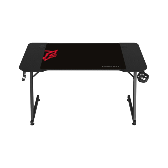 Escritorio Gamer Balamrush Olympus Spot MRX4000 | 120 x 60 cm  | Hasta 100Kg | Porta Vasos/Headset | Incluye mousepad | BR-941419
