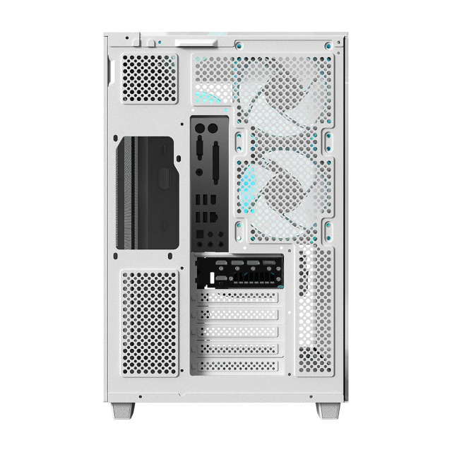 Gabinete Balam Rush TANK MAJESTIC 7600 | Midi-Tower | ATX / Micro-ATX / Mini-ITX | USB 2.0 / USB 3.0 | Sin Fuente | 5 Ventiladores Instalados | Blanco | SKU BR-941501
