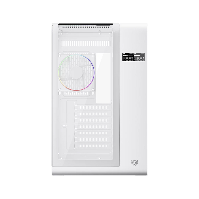 Gabinete Balam Rush Tank Expert Curve 7400 | Mid-Tower | ATX / Micro-ATX / ITX | USB 2.0 / 3.0 | 4 Ventiladores Incluidos | Sin Fuente | Blanco | BR-941600