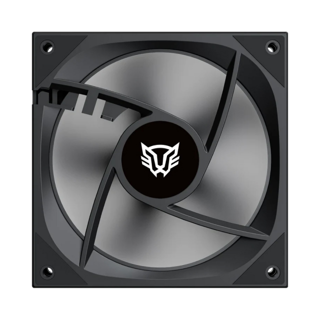 Ventilador Balam Rush Eolox Link EXL95 | 120mm | 600 a 1800 RPM | 30 dB | 4 Pines | ARGB | Negro | BR-942348