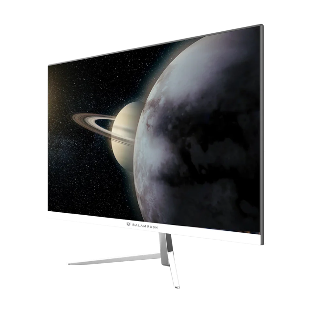 Monitor Gamer Plano Balam Rush Titan MTG27Y | 27" | 1920 x 1080 (FHD) | VA | 144 Hz / 200 Hz OC | 1 ms | FreeSync / Adaptive G-Sync | HDMI 2.1 / DisplayPort 1.4 / DP USB-C | RGB | Color Blanco | BR-943017