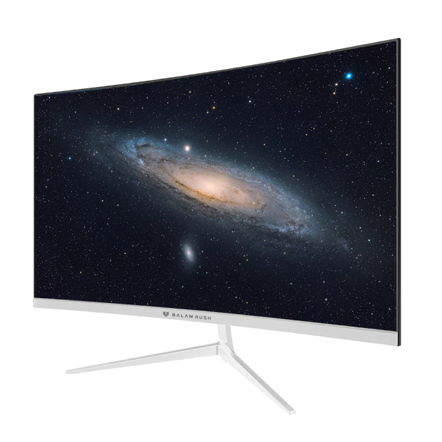 Monitor Curvo Acteck Balam Rush Andromeda MAG24Y | 23.8" | FHD | 1920 x 1080 (VA) | 180 Hz | 1 ms | R1800 | FreeSync / G-Sync | RGB | Blanco |  BR-943048
