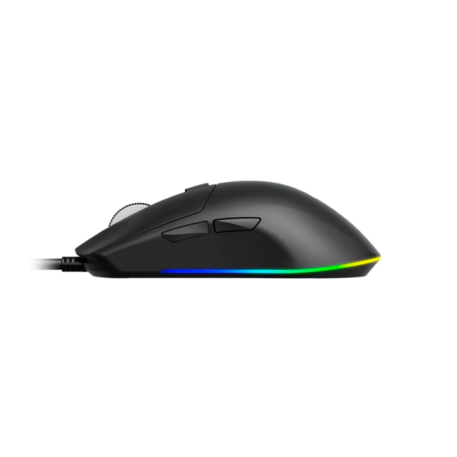 Mouse Gamer Alámbrico Balam Rush Drift Plus MG3 | 800 a 7,200 DPI | Sensor Óptico Instant 725F | 70 g | 6 Botones | RGB | Negro | BR-943512