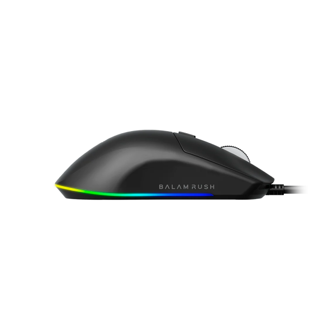 Mouse Gamer Alámbrico Balam Rush Drift Plus MG3 | 800 a 7,200 DPI | Sensor Óptico Instant 725F | 70 g | 6 Botones | RGB | Negro | BR-943512