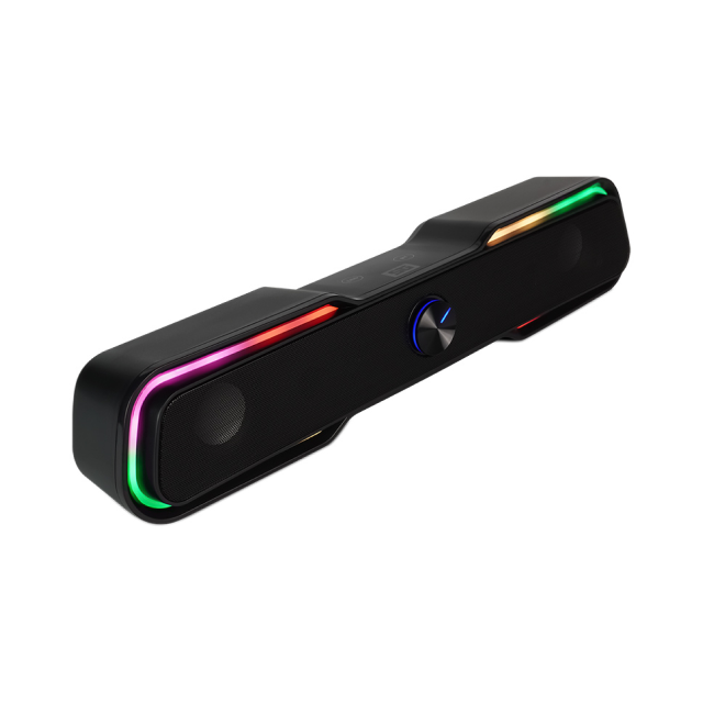 Bocina Inalámbrica Vorago BSP-350 | Bluetooth 5.0 | Touch | Aux 3.5 | RGB | BSP-350