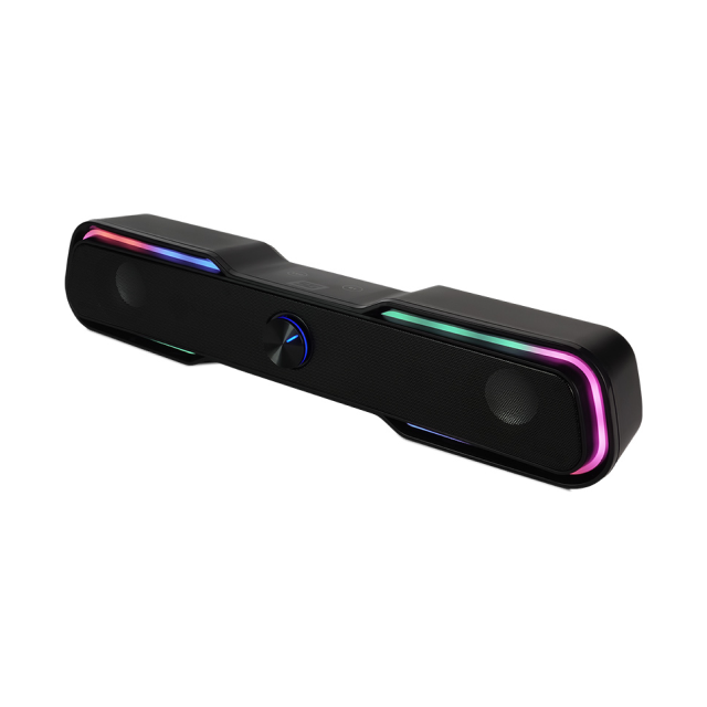 Bocina Inalámbrica Vorago BSP-350 | Bluetooth 5.0 | Touch | Aux 3.5 | RGB | BSP-350