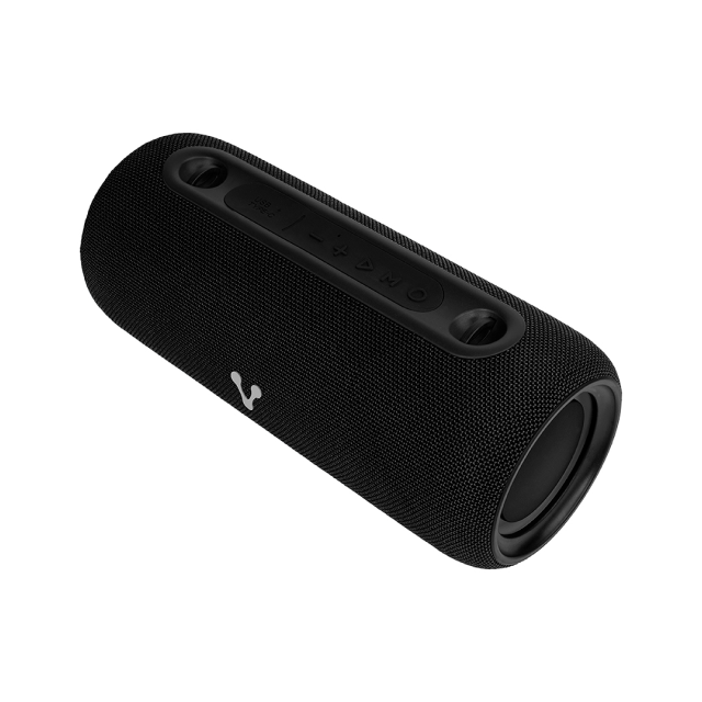 Bocina Bluetooth Vorago BSP-430 | Bluetooth 5.3 | Luces LED | 7hrs de batería | USB C | Resistente al polvo y salpicaduras | BSP-430