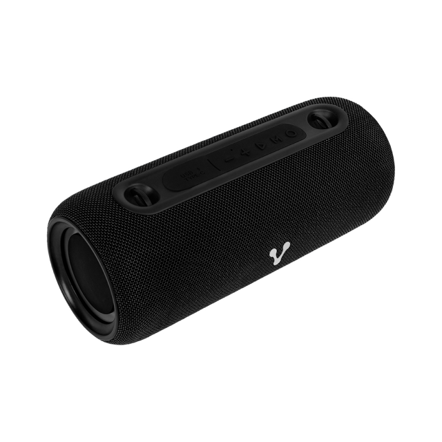 Bocina Bluetooth Vorago BSP-430 | Bluetooth 5.3 | Luces LED | 7hrs de batería | USB C | Resistente al polvo y salpicaduras | BSP-430