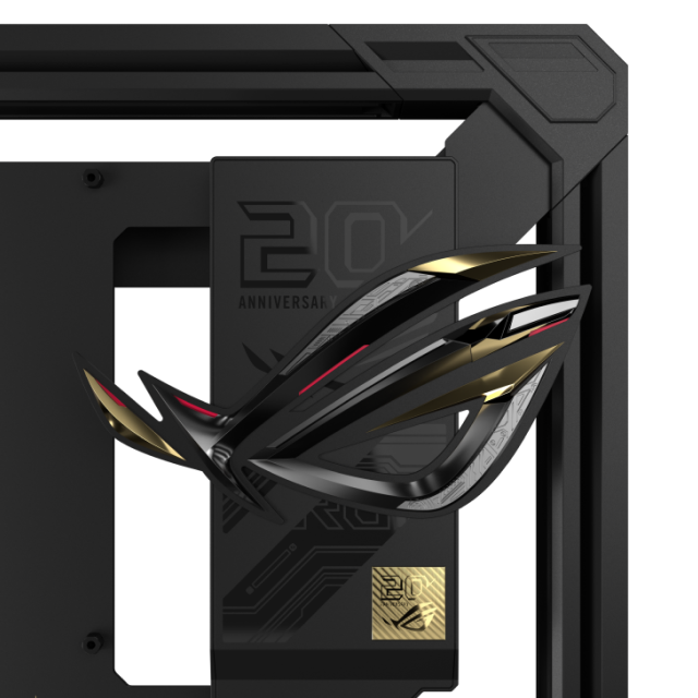 Bundle ASUS ROG Edition 20 | Tarjeta Madre ROG Crosshair X870E | Tarjeta de Video ROG Astral GeForce RTX 5090 | Fuente de Poder ROG Thor 3000W Titanium III | Gabinete ROG GR20 | No Incluye Procesador / RAM / Almacenamiento | ASUS ROG 20th Anniversary