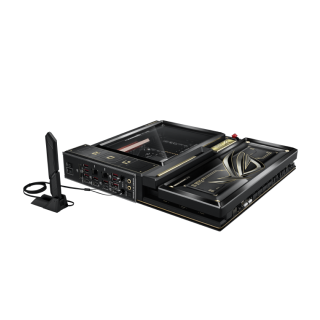 Bundle ASUS ROG Edition 20 | Tarjeta Madre ROG Crosshair X870E | Tarjeta de Video ROG Astral GeForce RTX 5090 | Fuente de Poder ROG Thor 3000W Titanium III | Gabinete ROG GR20 | No Incluye Procesador / RAM / Almacenamiento | ASUS ROG 20th Anniversary