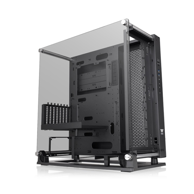 Gabinete Thermaltake Core P3 TG Pro | Semitorre | Mini ITX / Micro ATX / ATX / E-ATX | USB 3.2 | Cristal Templado | Negro | CA-1G4-00M1WN-09
