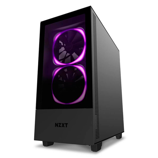 Gabinete NZXT H510 Elite | Black | ATX | Cristal templado | USB 3.1 | CA-H510E-B1