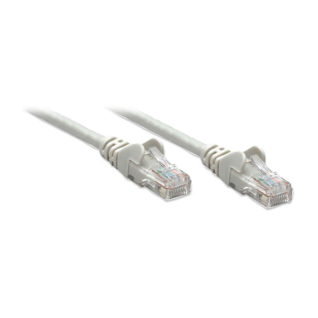 Cable de Red Intellinet | 7.5 m  | Cat5e | UTP | RJ45 Macho / RJ45 Macho| Color Gris | 319867