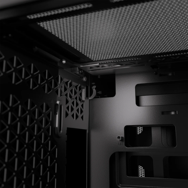 Gabinete Corsair iCUE LINK 2500X RGB |  Mid-Tower | Micro-ATX/Mini-ITX | Micro-ATX/Mini-ITX (Conector inverso) | 2 Ventiladores iCUE LINK preinstalados | Color Negro | CC-9011267-WW