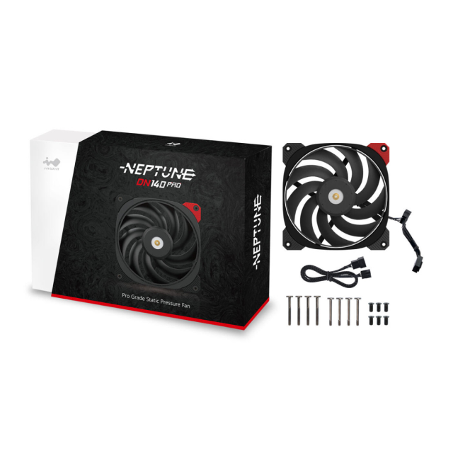 Ventilador InWin Neptune DN120 PRO | 120mm | PWM 900 - 2200 RPM | 20.3 dB(A) | IW-FN-DN120PRO-1PK