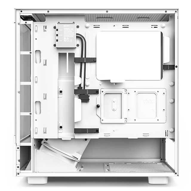 GABINETE NZXT H5 ELITE COMPACT 3 VENTILADORES ATX - CC-H51EW-01