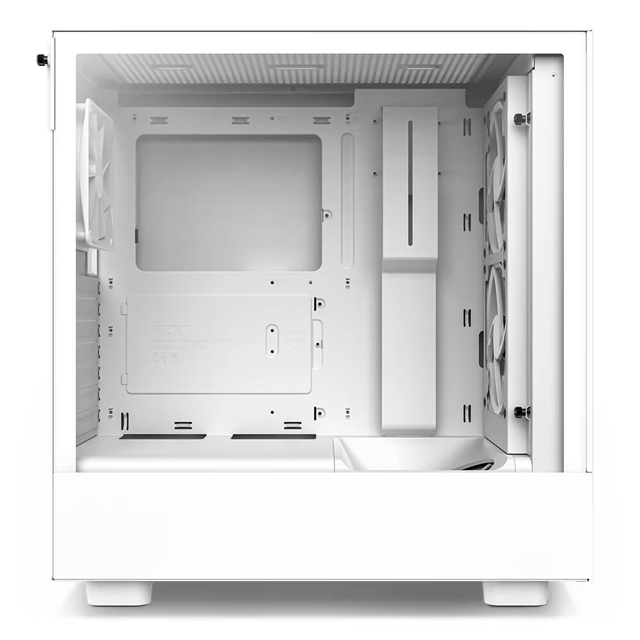 Gabinete gamer NZXT H5 Flow | White | ATX | CC-H51FW-01