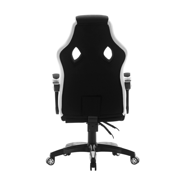 SILLA GAMER DEPORTIVA VORAGO CGC301-WH BLANCA / TELA