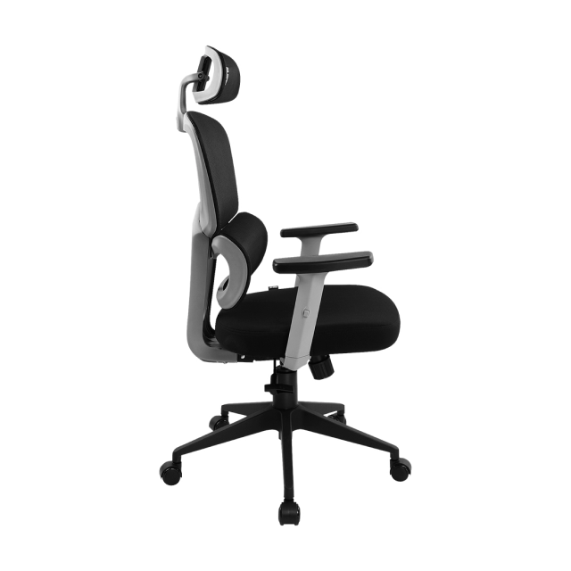 Silla Gamer Vorago Start the Game Mesh | Negro | Transpirable | Ergonómica con descansa brazos 1D | Hasta 150kg | CGM-400  