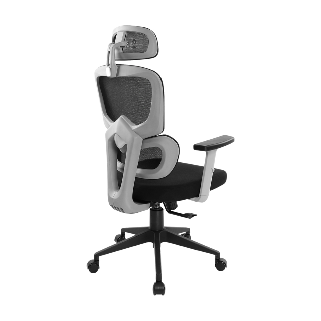 Silla Gamer Vorago Start the Game Mesh | Negro | Transpirable | Ergonómica con descansa brazos 1D | Hasta 150kg | CGM-400  