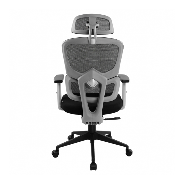 Silla Gamer Vorago Start the Game Mesh | Negro | Transpirable | Ergonómica con descansa brazos 1D | Hasta 150kg | CGM-400  