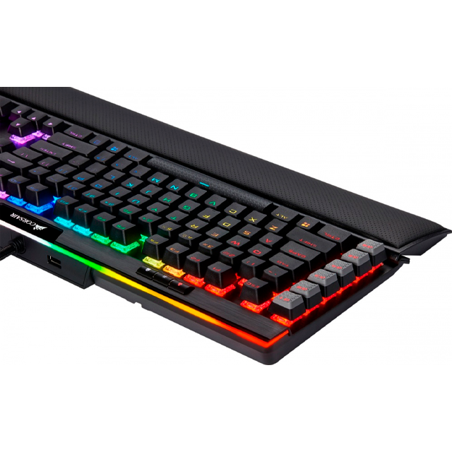 TECLADO MECANICO CORSAIR K95 RGB PLATINUM XT SWITCH MX SPEED SILVER (INGLES) / CH-9127414-NA