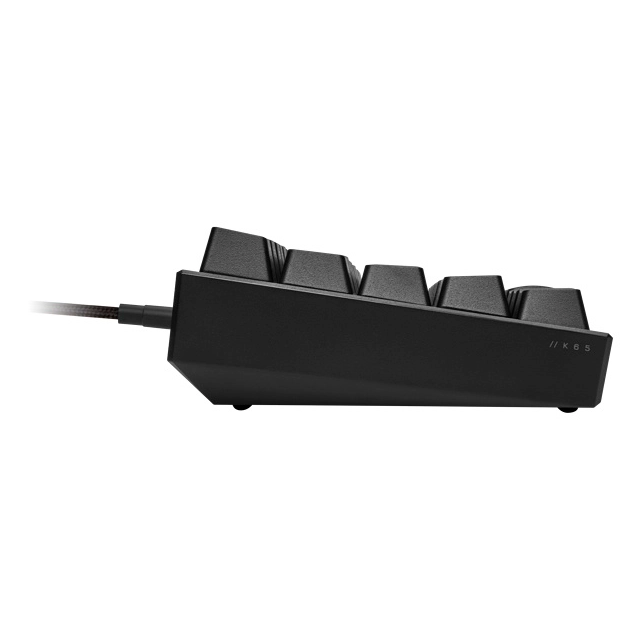 TECLADO GAMER CORSAIR K65 RGB MINI 60% CHERRY MX SPEED BLACK - CH-9194014-NA