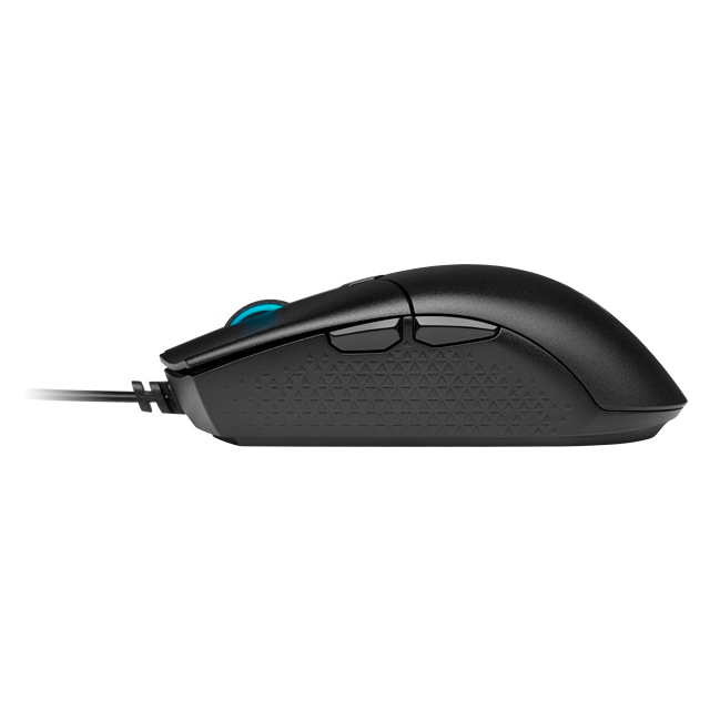 Mouse Gamer Alámbrico Corsair Katar Pro | Conexión USB | 12,400 DPI | Sensor PixArt PAW3327 | 6 Botones Programables | Ultraligero 69g | Negro | CH-930C011-NA