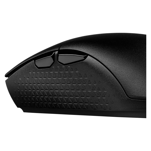 Mouse Gamer Alámbrico Corsair Katar Pro | Conexión USB | 12,400 DPI | Sensor PixArt PAW3327 | 6 Botones Programables | Ultraligero 69g | Negro | CH-930C011-NA